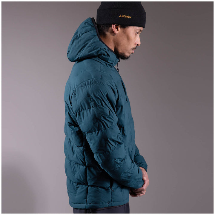 Jones Dark Start Recycled Hoodie - Men's Pacific Teal