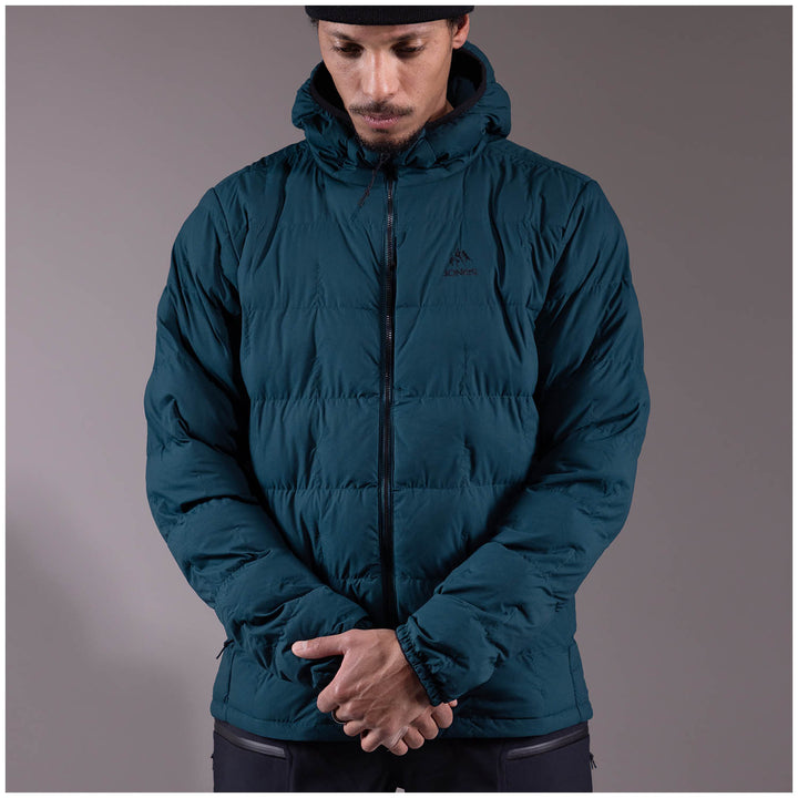 Jones Dark Start Recycled Hoodie - Men's Pacific Teal