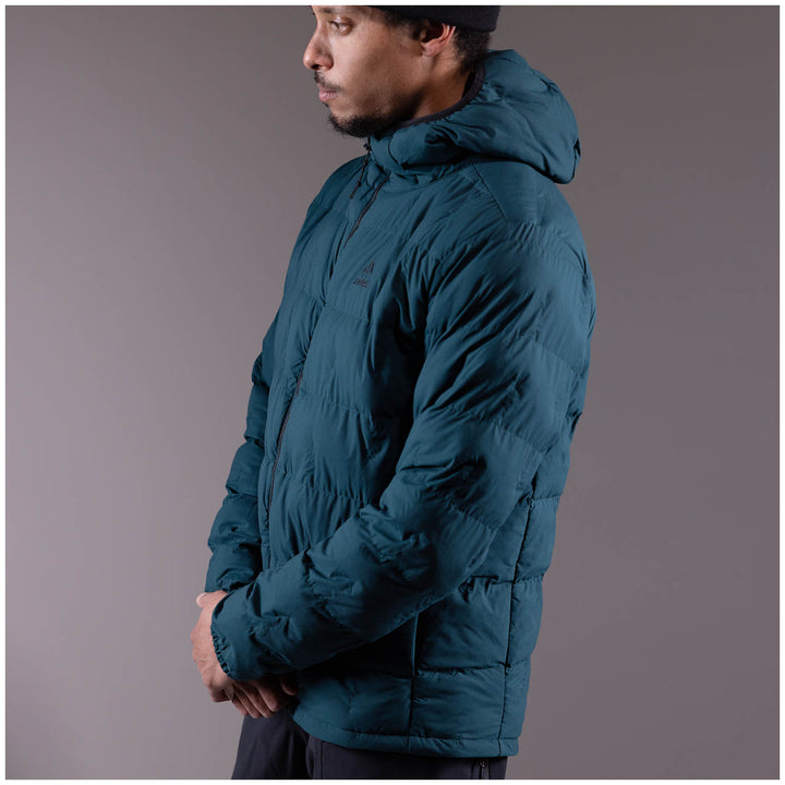 Jones Dark Start Recycled Hoodie - Men's Pacific Teal