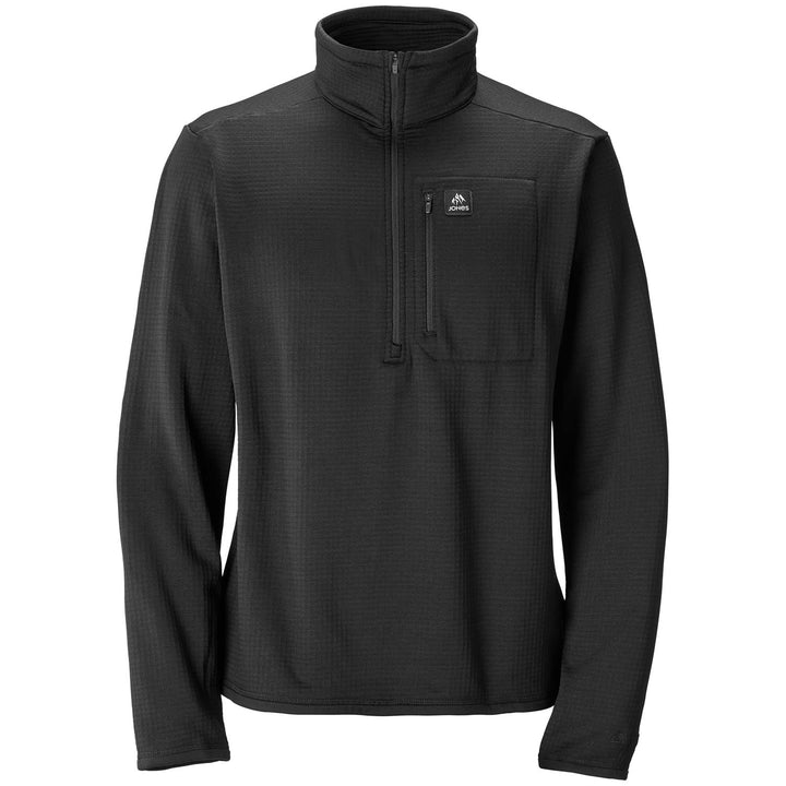 Jones Flagship Recycled Grid Fleece - Men's Stealth Black