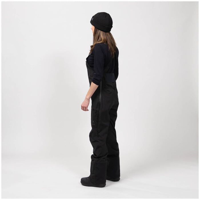 Jones Mountain Surf Recycled Bibs - Women's Stealth Black