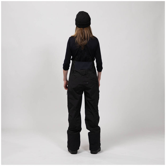 Jones Mountain Surf Recycled Bibs - Women's Stealth Black