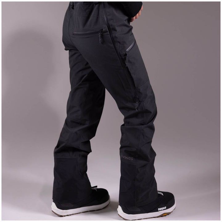 Jones Mountain Surf Recycled Bibs - Women's Stealth Black