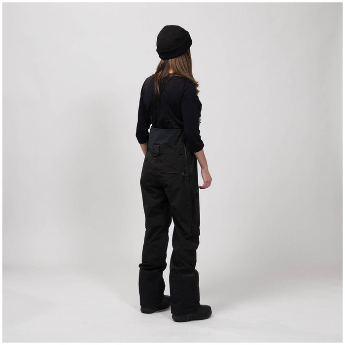 Jones Mountain Surf Recycled Bibs - Women's Stealth Black