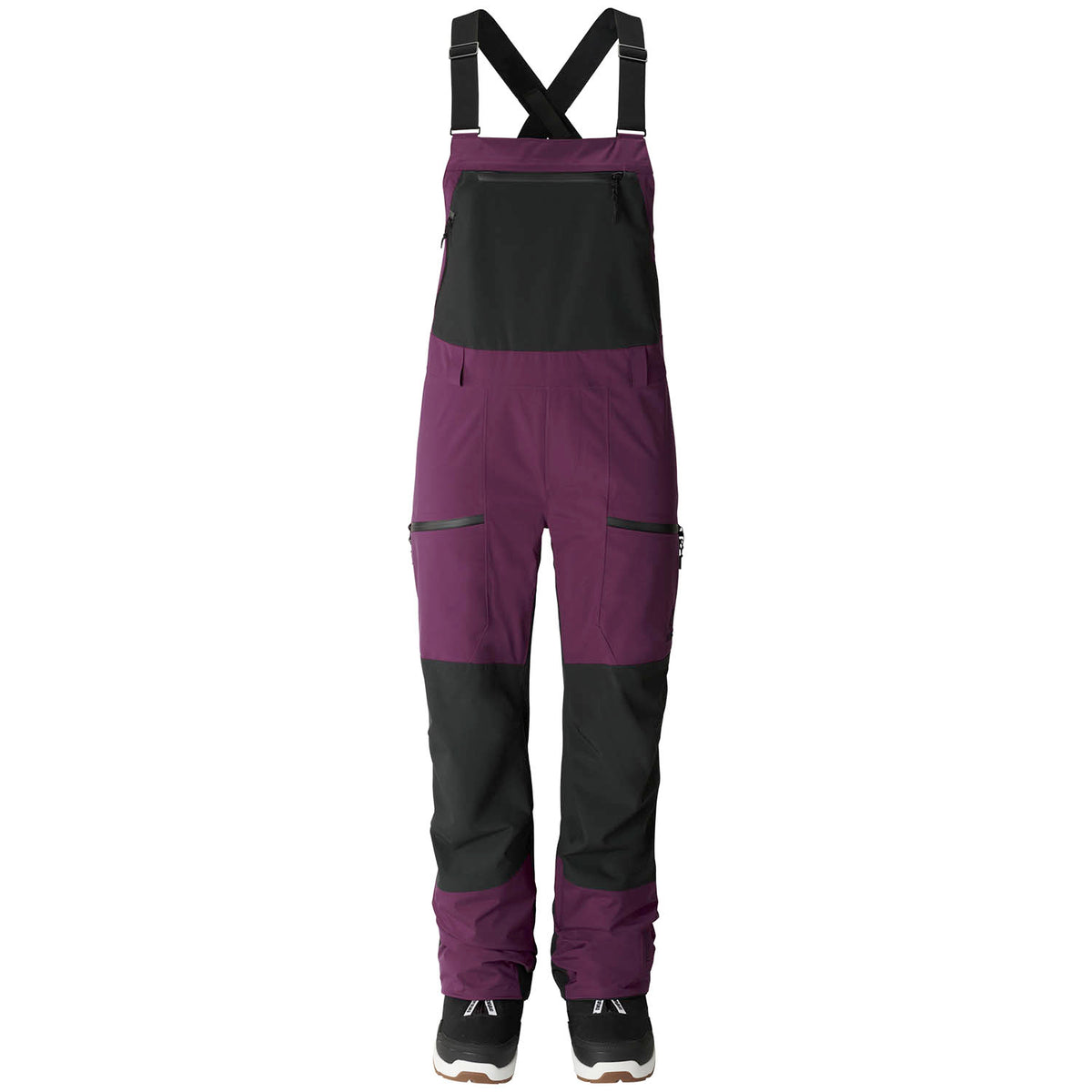Jones Mountain Surf Recycled Bibs - Women's Deep Purple