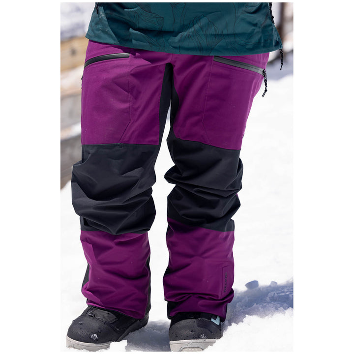 Jones Mountain Surf Recycled Bibs - Women's Deep Purple