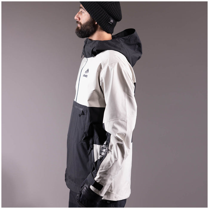Jones MTN Surf Recycled Anorak - Men's Smoke Gray
