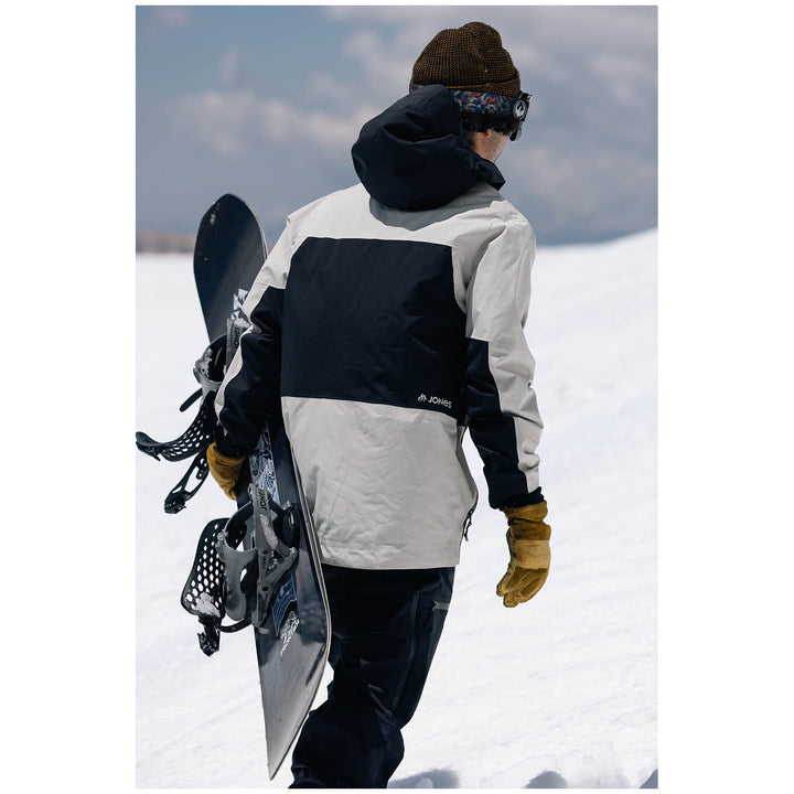 Jones MTN Surf Recycled Anorak - Men's Smoke Gray
