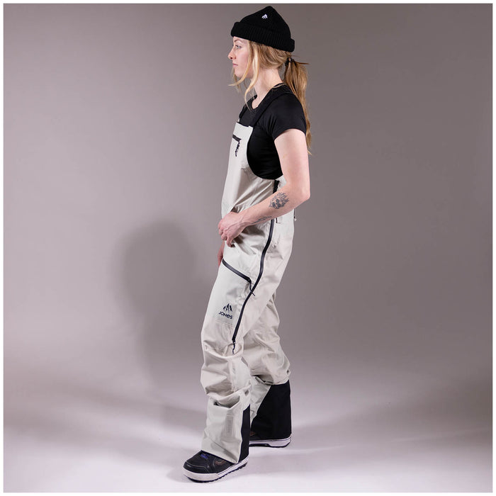 Jones Mountain Surf Recycled Bibs - Women's Smoke Gray