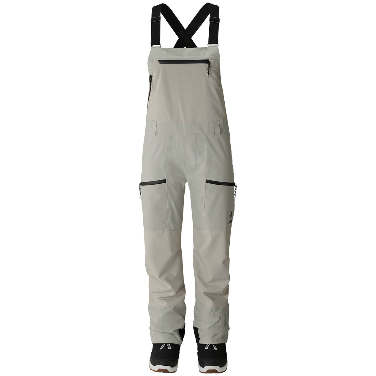 Jones Mountain Surf Recycled Bibs - Women's Smoke Gray