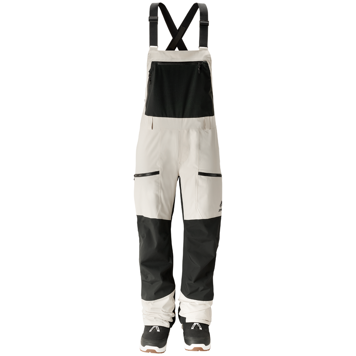 Jones MTN Surf Recycled Bibs - Women's Mineral Gray