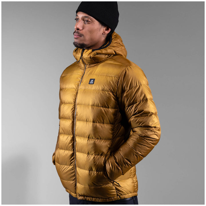 Jones Re-Up Down Recycled Hoodie - Men's Sierra Brown