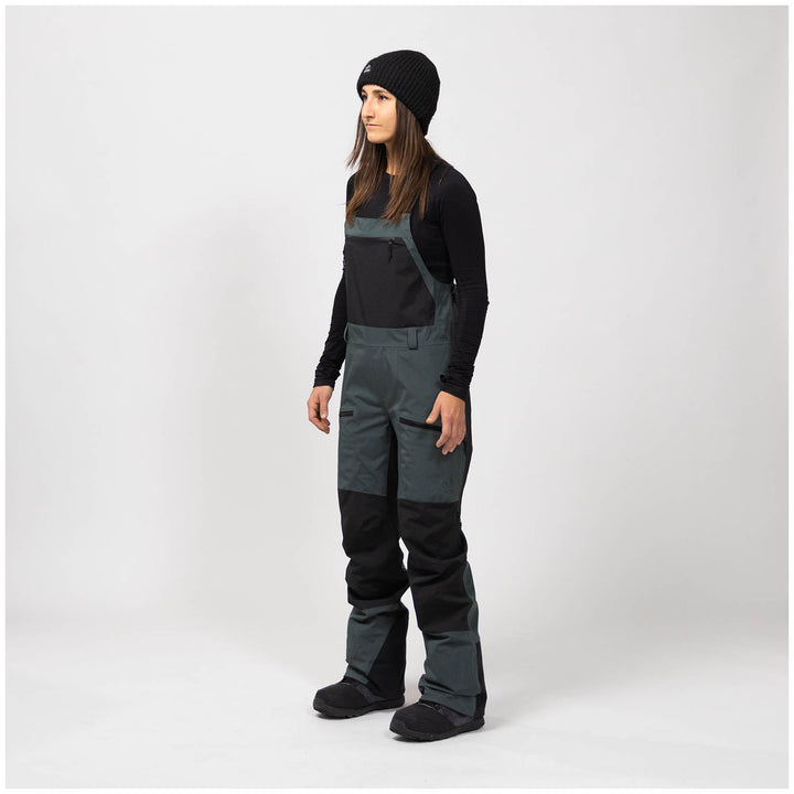 Jones MTN Surf Recycled Bibs - Women's Dawn Blue