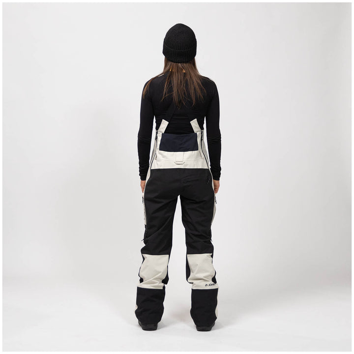 Jones MTN Surf Recycled Bibs - Women's Mineral Gray