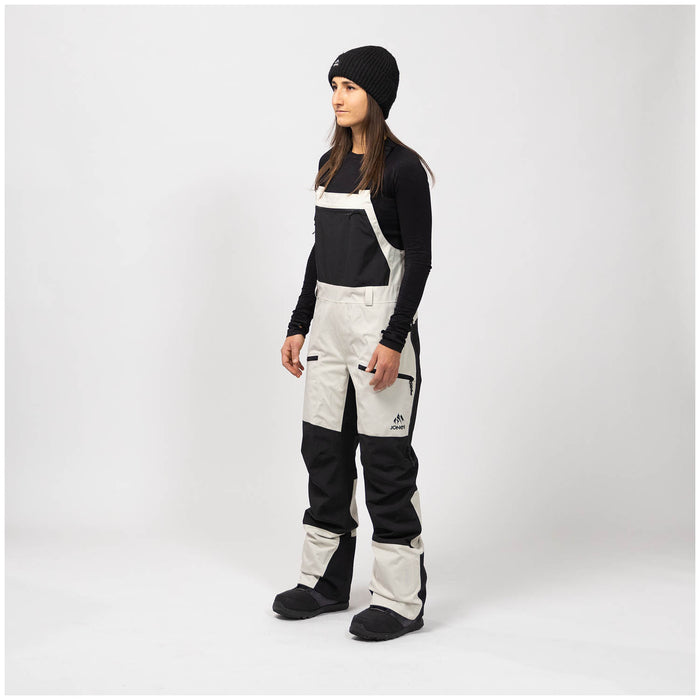 Jones MTN Surf Recycled Bibs - Women's Mineral Gray