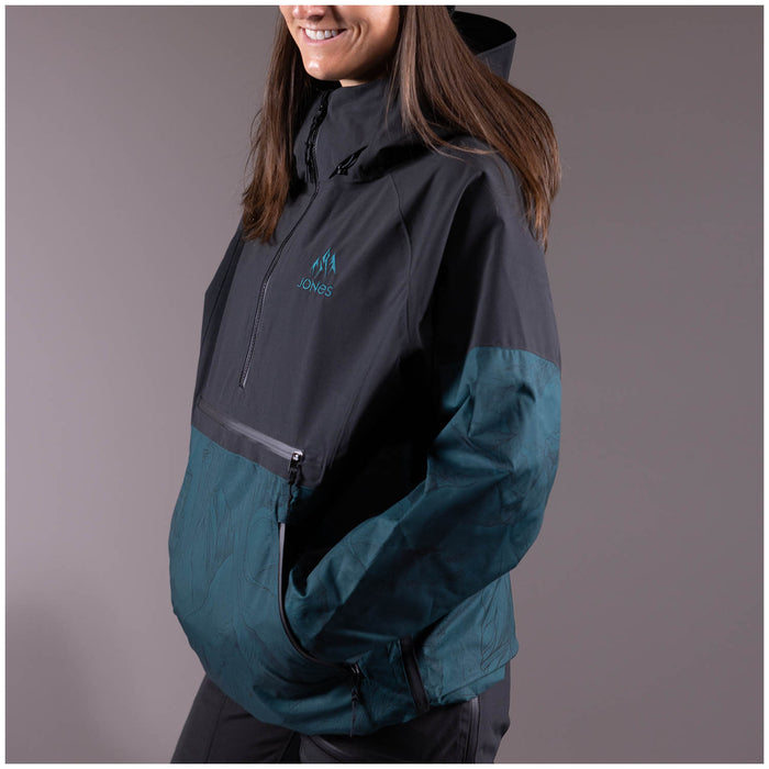 Jones MTN Surf Recycled Anorak - Women's Pacific Teal