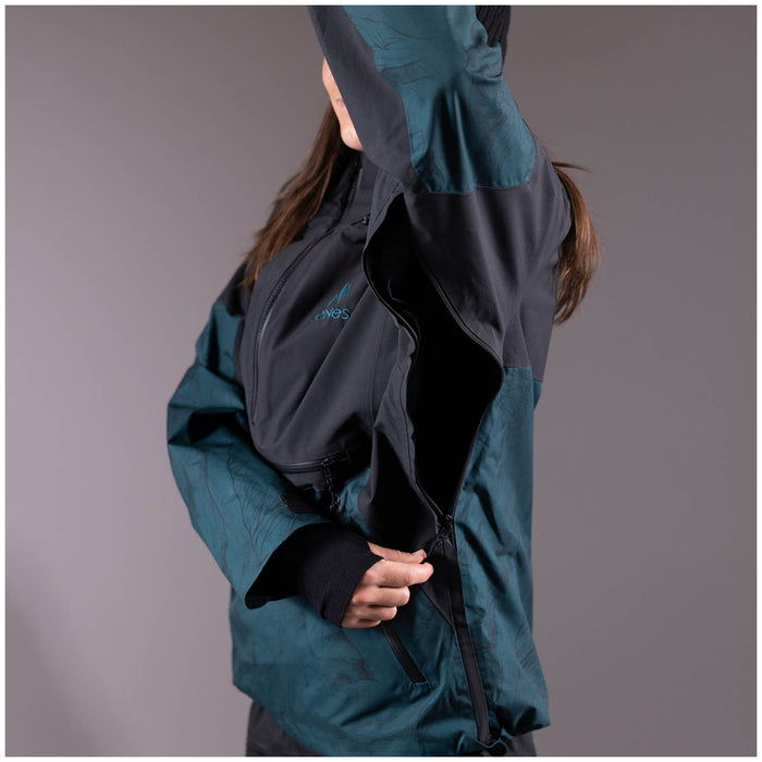 Jones MTN Surf Recycled Anorak - Women's Pacific Teal