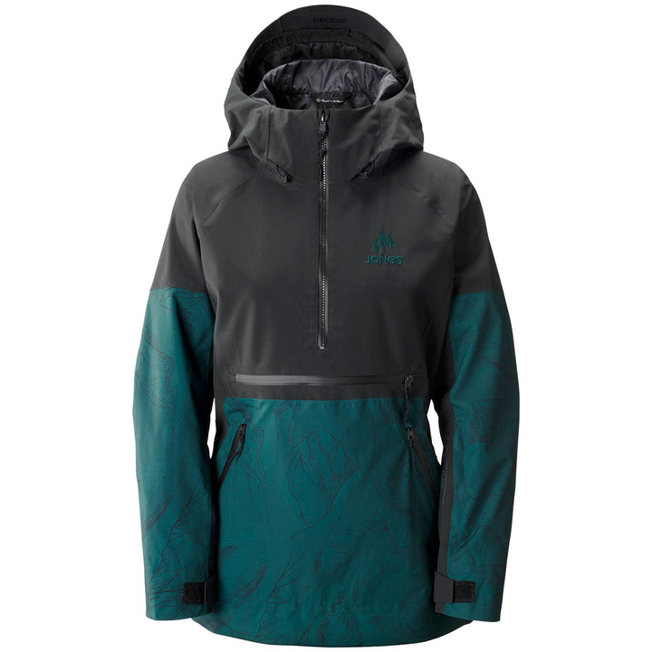 Jones MTN Surf Recycled Anorak - Women's Pacific Teal
