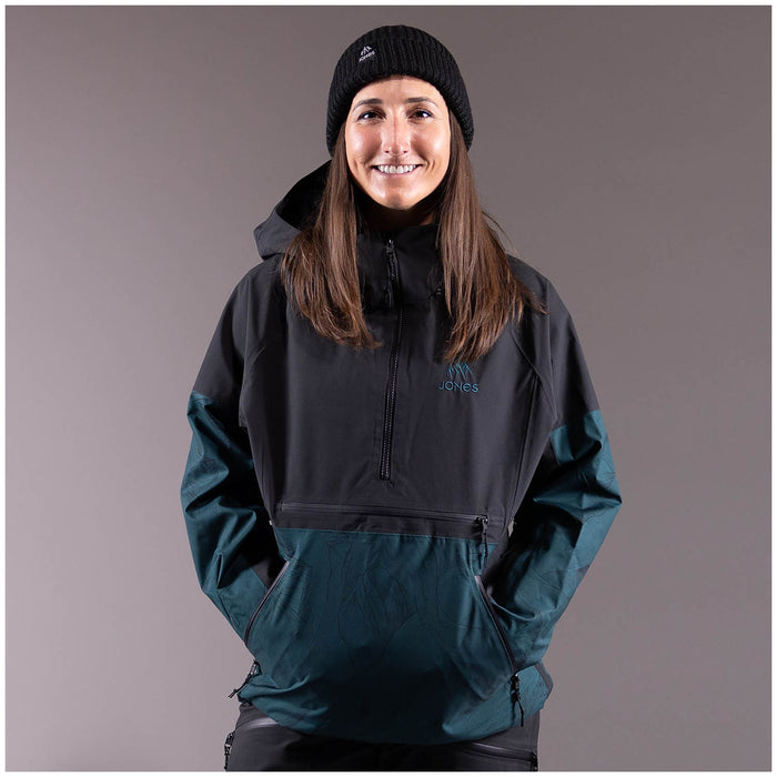 Jones MTN Surf Recycled Anorak - Women's Pacific Teal