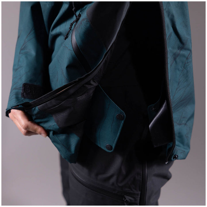 Jones MTN Surf Recycled Anorak - Women's Pacific Teal