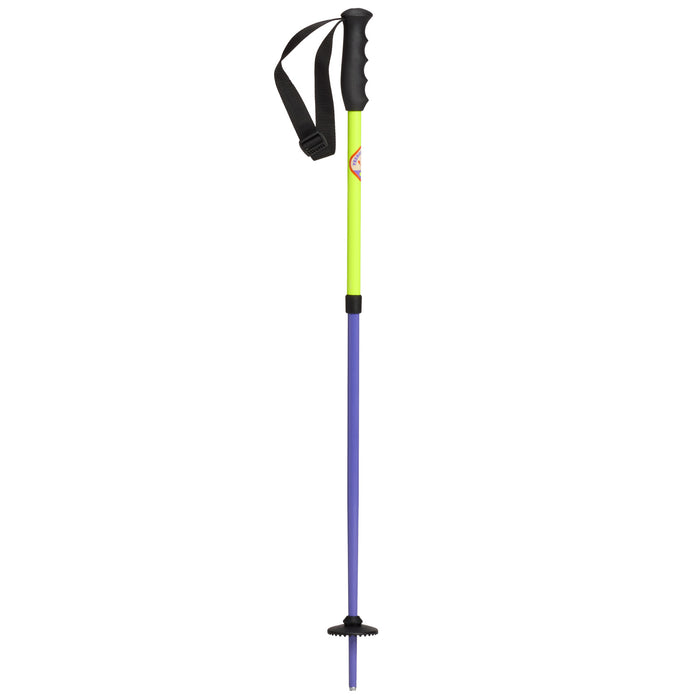 evo Lil Send'r Adjustable Ski Poles - Kids' French Fry Pizza