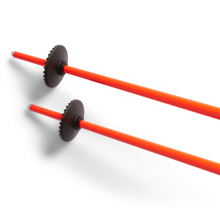 evo Merge Ski Poles Coral/Denim