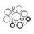 Fox Shox 2026 Podium, FLOAT NA 3 Glidecore Rebuild Seal Kit