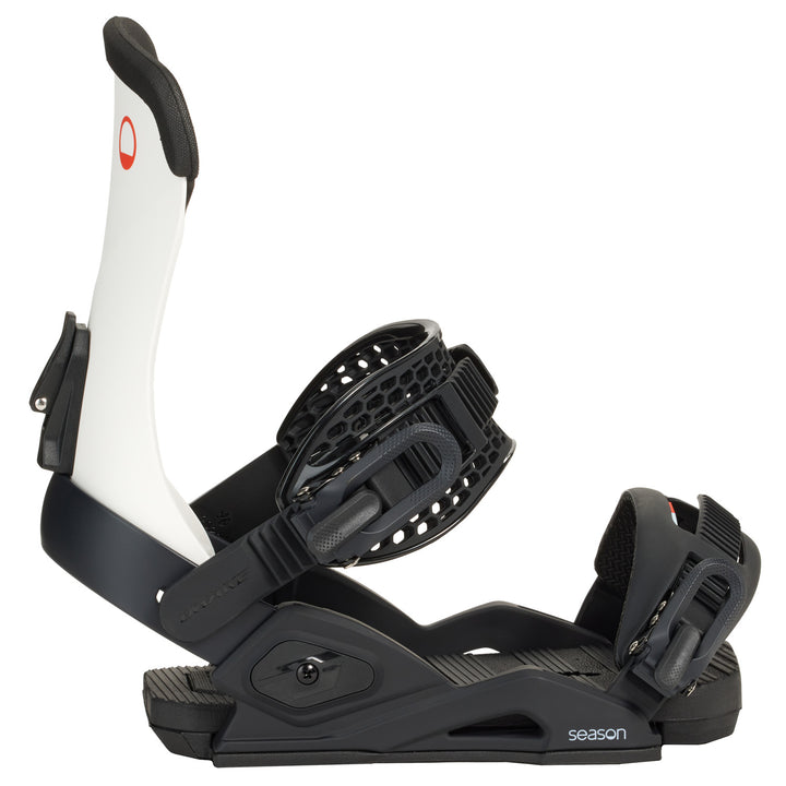 Season Meld Snowboard Bindings 2026 White