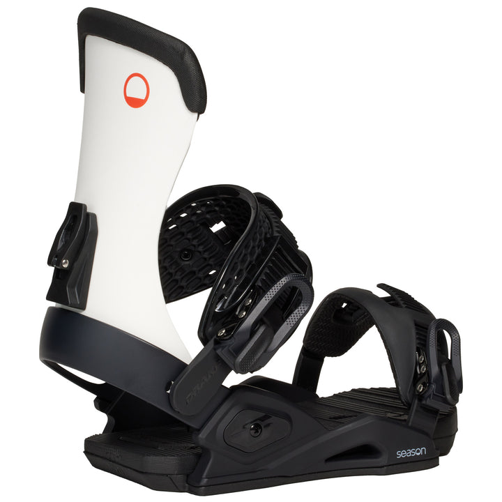 Season Meld Snowboard Bindings 2026 White