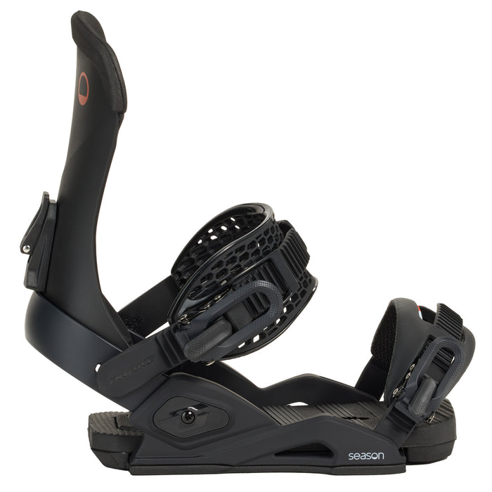Season Meld Snowboard Bindings 2026 Black