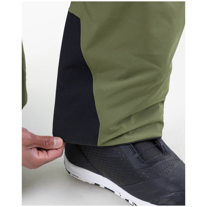 Jones MTN Surf Recycled Bibs - Men's Moss Green