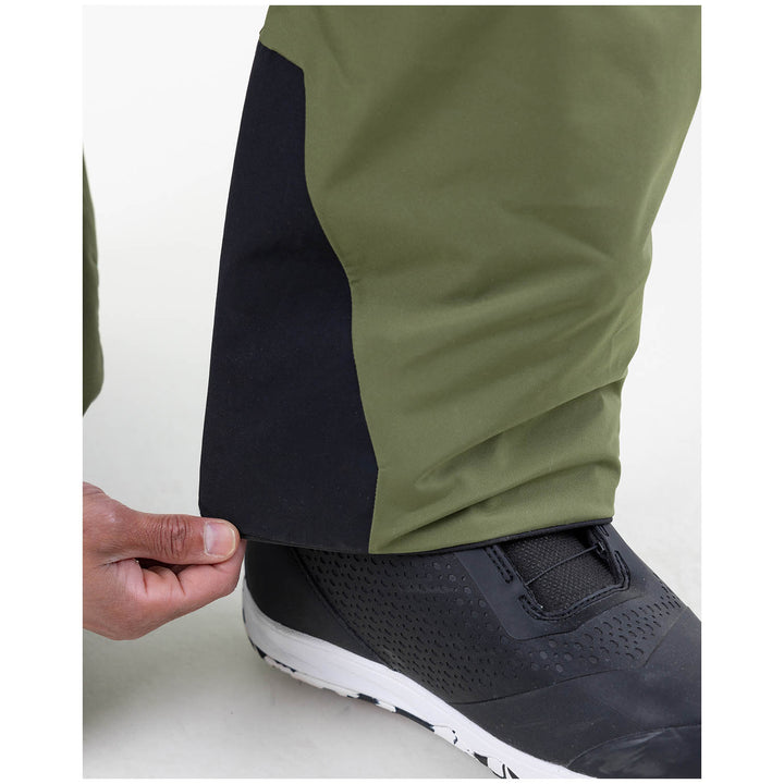 Jones MTN Surf Recycled Bibs - Men's Moss Green