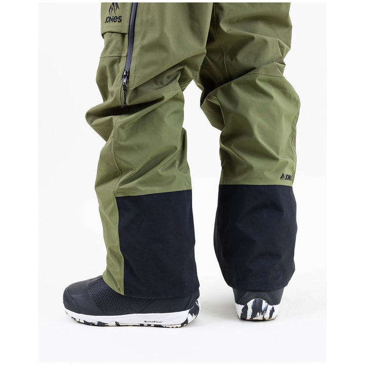 Jones MTN Surf Recycled Bibs - Men's Moss Green