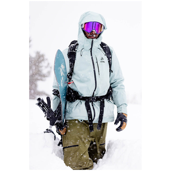 Jones MTN Surf Recycled Bibs - Men's Moss Green