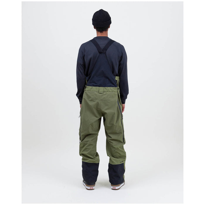Jones MTN Surf Recycled Bibs - Men's Moss Green