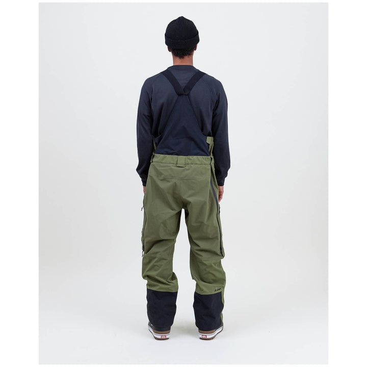 Jones MTN Surf Recycled Bibs - Men's Moss Green