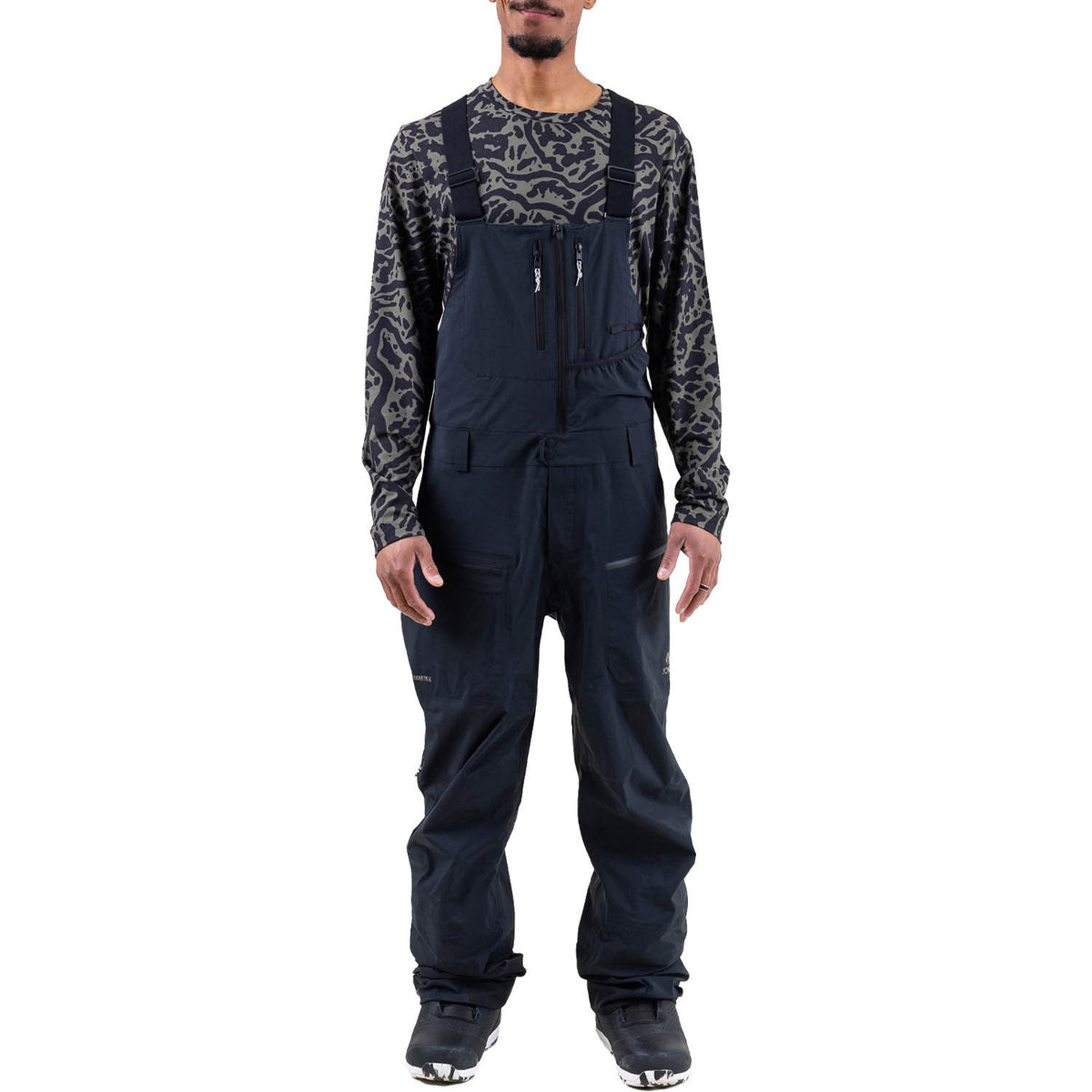 Jones Shralpinist GORE-TEX Recycled Bibs - Men's Stealth Black