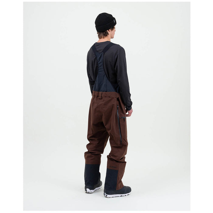 Jones Shralpinist Stretch Recycled Bibs - Men's Coffee Brown