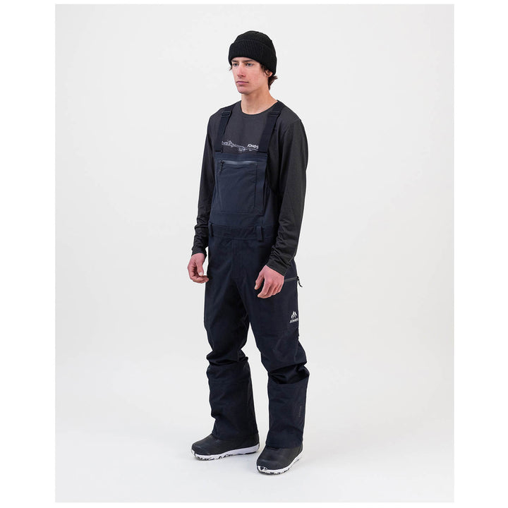 Jones Shralpinist Stretch Recycled Bibs - Men's Stealth Black