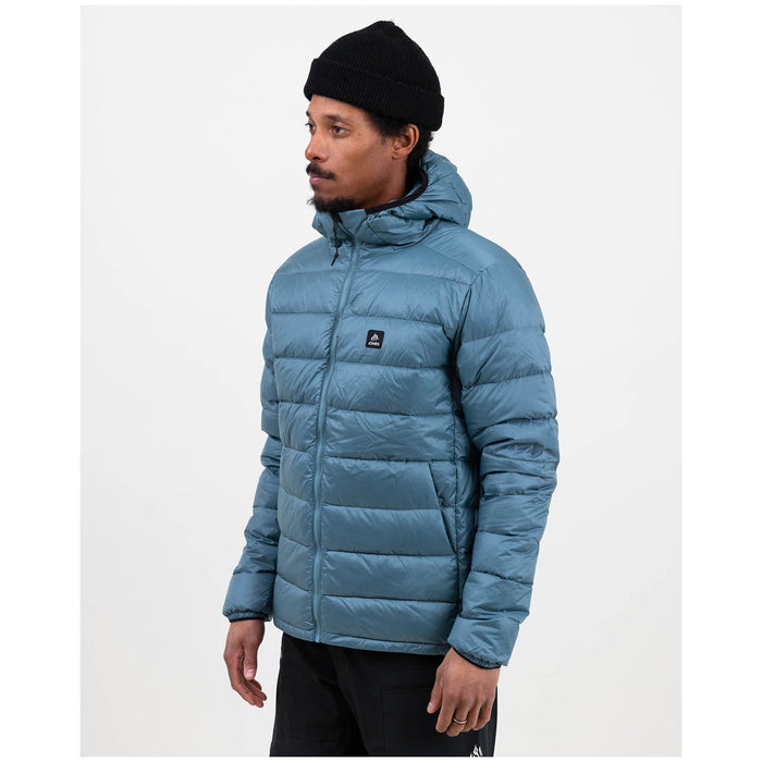 Jones Re-Up Recycled Down Hoodie - Men's Atlantic Blue