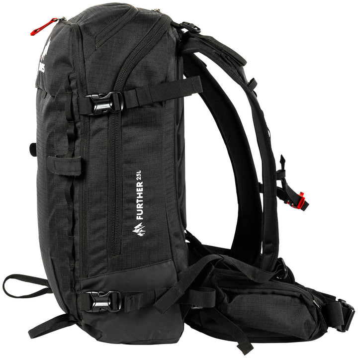 Jones Further 25L Backpack Stealth Black