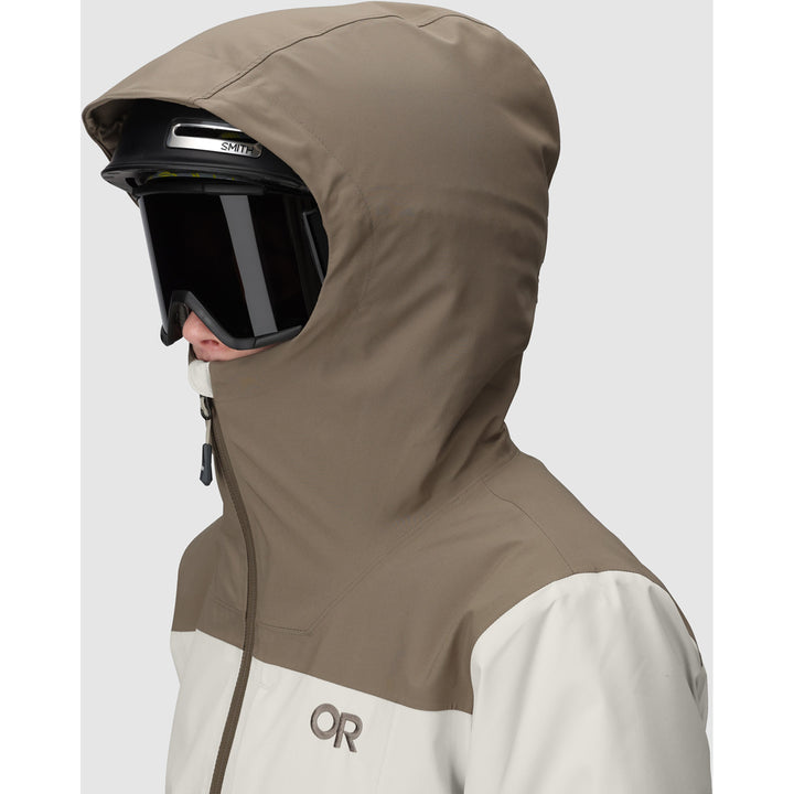 Outdoor Research Snowcrew Jacket - Women's Oyster/Sable