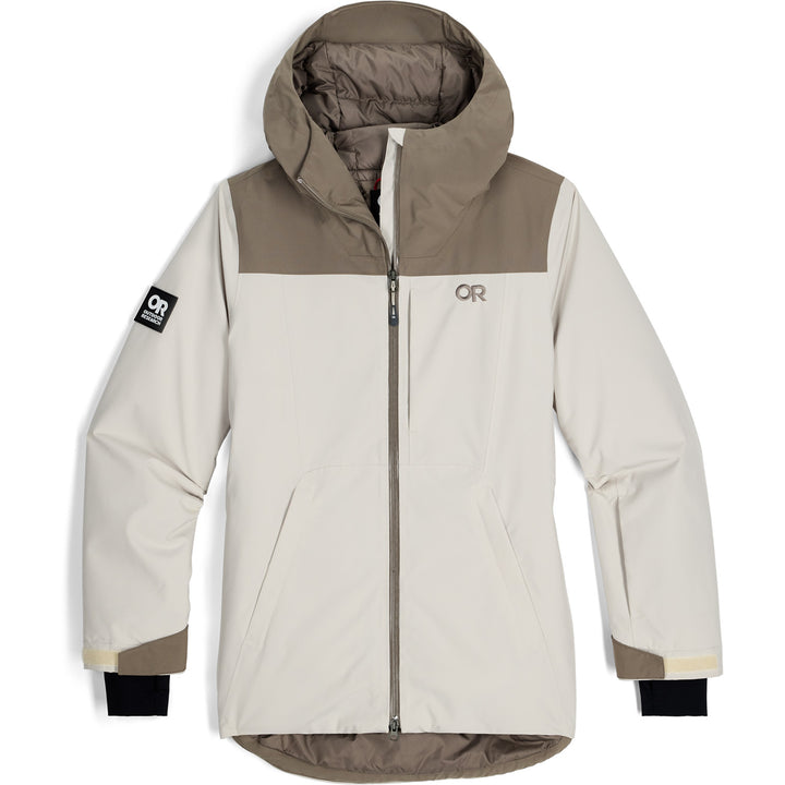 Outdoor Research Snowcrew Jacket - Women's Oyster/Sable