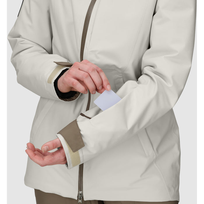 Outdoor Research Snowcrew Jacket - Women's Oyster/Sable