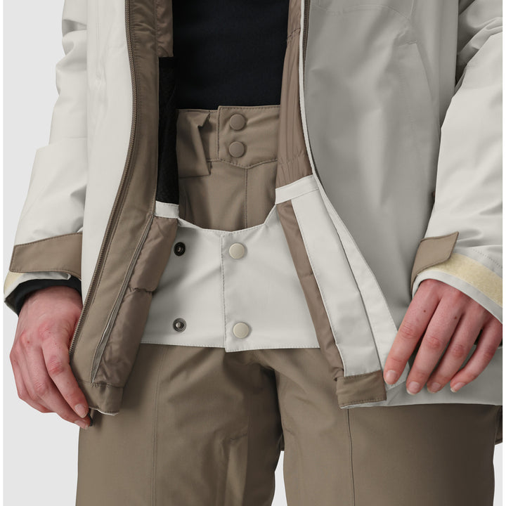 Outdoor Research Snowcrew Jacket - Women's Oyster/Sable