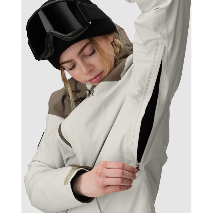 Outdoor Research Snowcrew Jacket - Women's Oyster/Sable