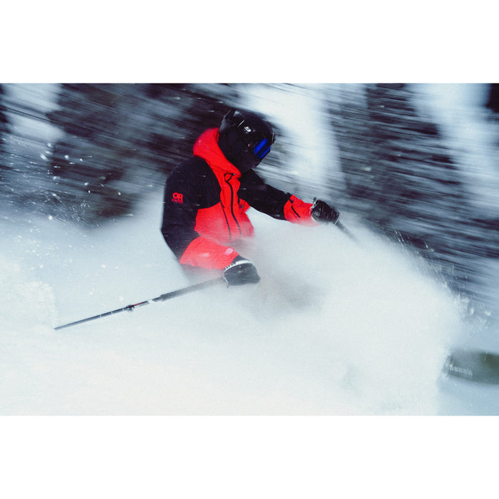 Outdoor Research Powderverse Jacket - Men's Lingonberry/Black