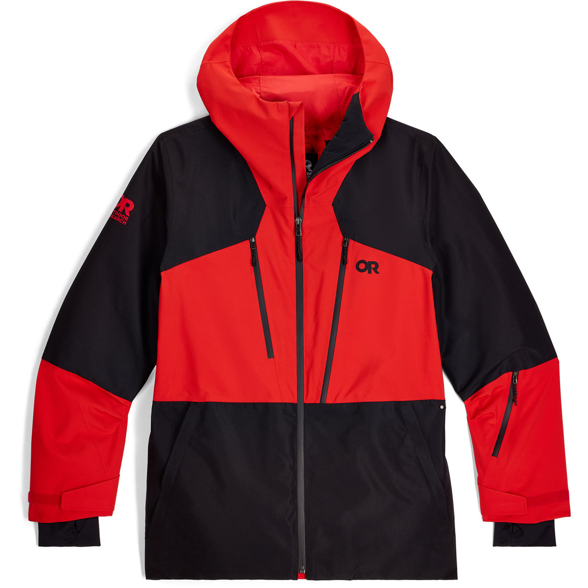 Outdoor Research Powderverse Jacket - Men's Lingonberry/Black