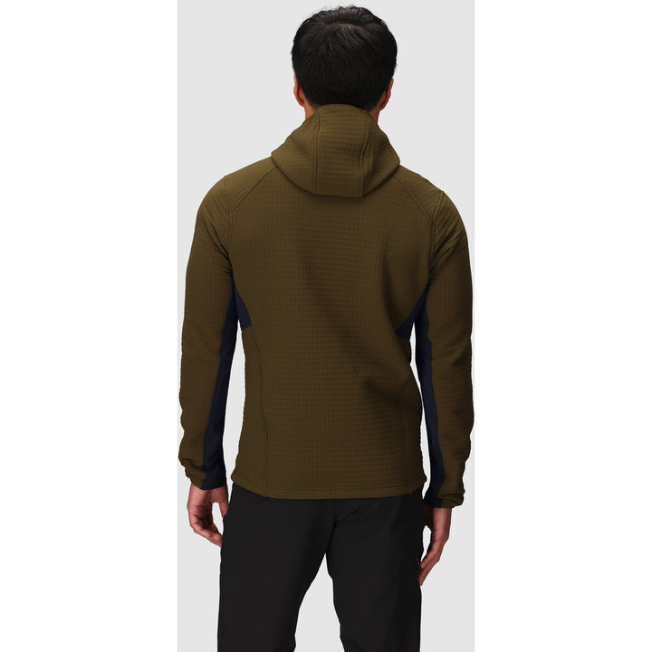 Outdoor Research Vigor Plus Fleece Hoodie - Men's Dark Olive/Black