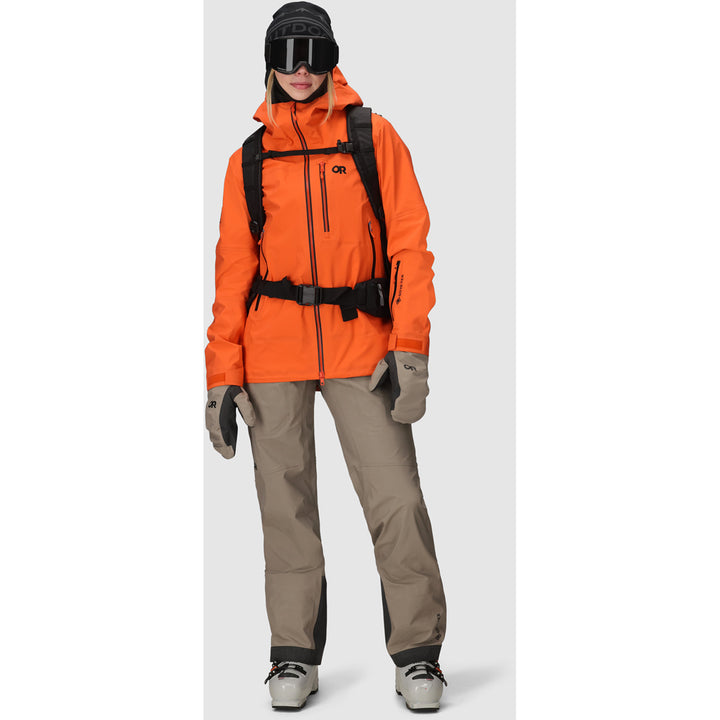 Outdoor Research Hemispheres Team Gore-Tex 3L Bibs - Women's Sable